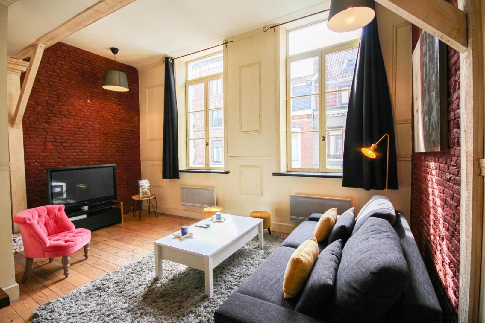 Old Lille Charming Duplex Apartment Exterior photo